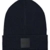 Beanie donkerblauw