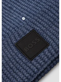 Beanie donkerblauw