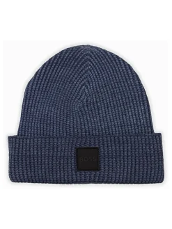 Beanie donkerblauw