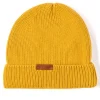 Beanie mosterdgeel