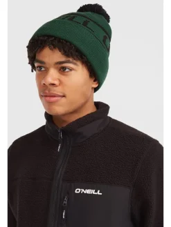 Beanie "Powder" groen/zwart