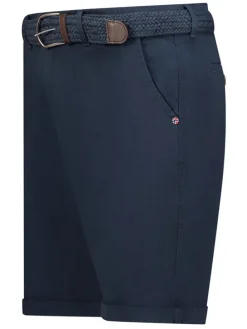 Bermuda "Plageo" donkerblauw