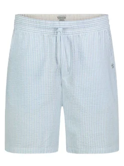 Bermuda wit/lichtblauw