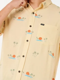Blouse "Aots Cody Welsh" - regular fit - beige