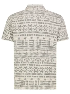 Blouse beige/grijs