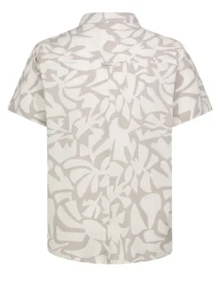 Blouse beige/wit