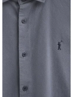 Blouse blauw