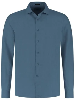 Blouse blauw