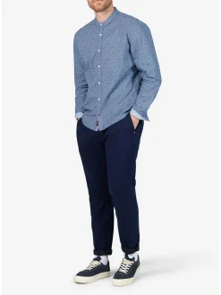 Blouse blauw