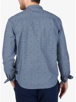 Blouse blauw