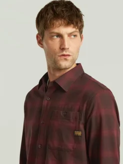 Blouse "Bristum 2.0" - slim fit - bordeaux