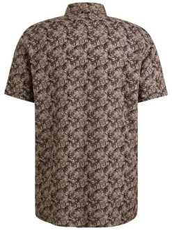 Blouse bruin/zwart