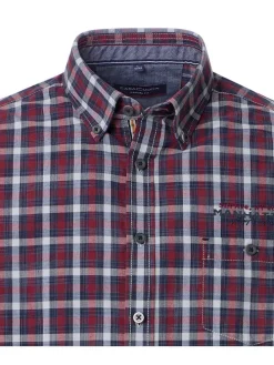 Blouse - casual fit - donkerblauw