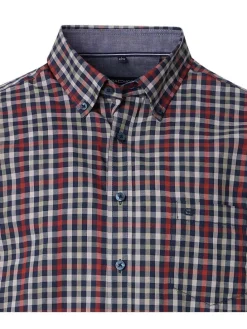 Blouse - casual fit - donkerblauw
