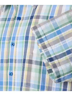Blouse - casual fit - lichtblauw