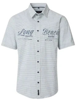 Blouse - casual fit - lichtblauw