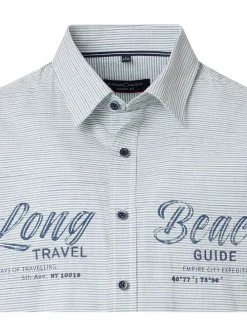 Blouse - casual fit - lichtblauw