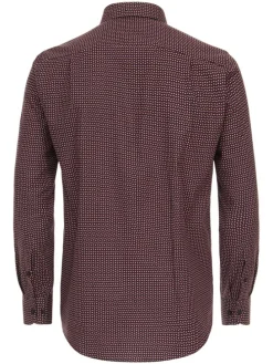 Blouse - comfort fit - bordeaux
