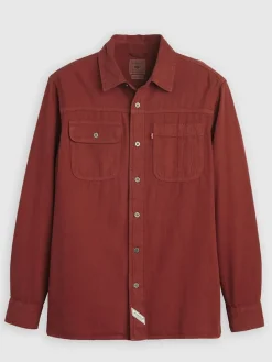 Blouse - comfort fit - bordeaux