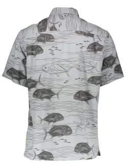 Blouse "Dive Sites" - regular fit - grijs