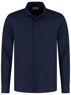 Blouse donkerblauw