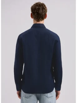 Blouse donkerblauw