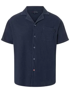 Blouse donkerblauw