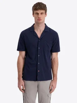 Blouse donkerblauw