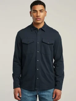 Blouse donkerblauw