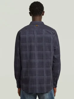Blouse donkerblauw