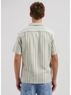 Blouse donkerblauw/crème