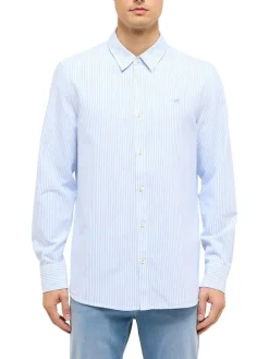 Blouse "Edinburg" lichtblauw