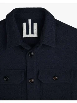 Blousejas donkerblauw