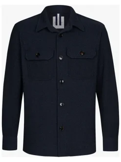 Blousejas donkerblauw