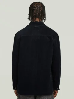 Blousejas donkerblauw
