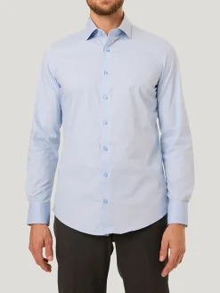 Blouse lichtblauw