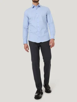 Blouse lichtblauw