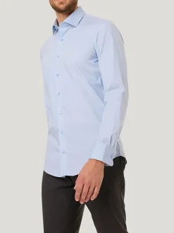 Blouse lichtblauw