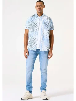 Blouse lichtblauw