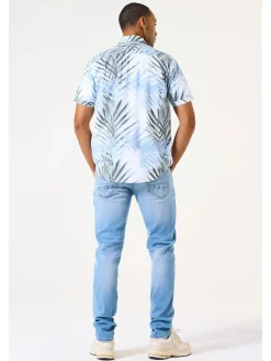 Blouse lichtblauw