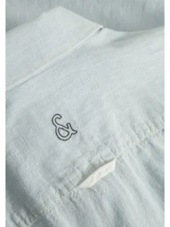 Blouse lichtblauw