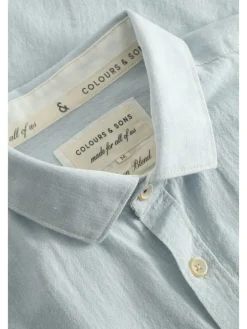 Blouse lichtblauw