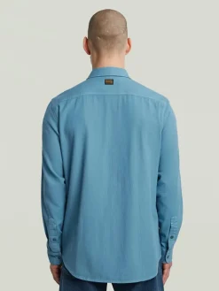 Blouse lichtblauw