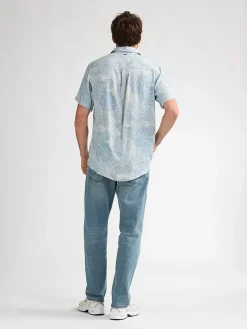 Blouse lichtblauw