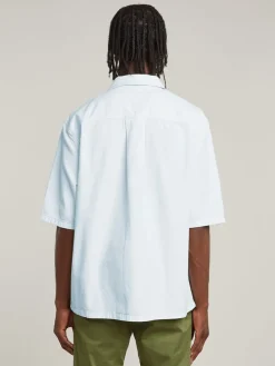 Blouse lichtblauw