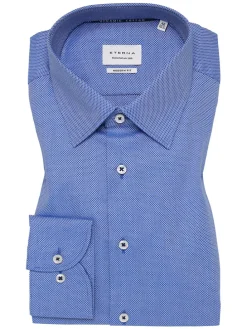 Blouse - modern fit - blauw