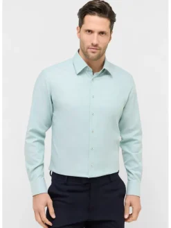 Blouse - modern fit - turquoise