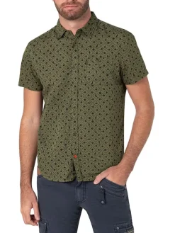 Blouse olijfgroen