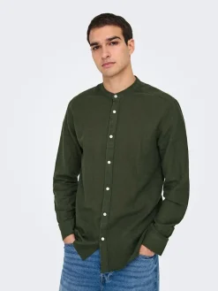 Blouse "Onscaiden" groen