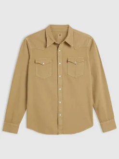Blouse - regular fit - beige